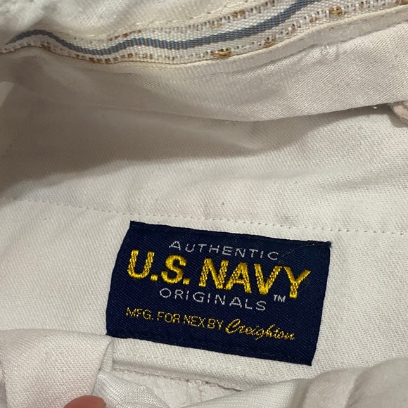 US Navy Uniform Classic White Men's Pants - Picture 2 of 10